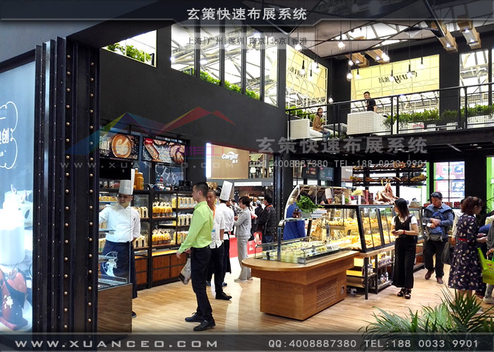 顶益食品展台烘焙区 顶益食品展台烘焙区