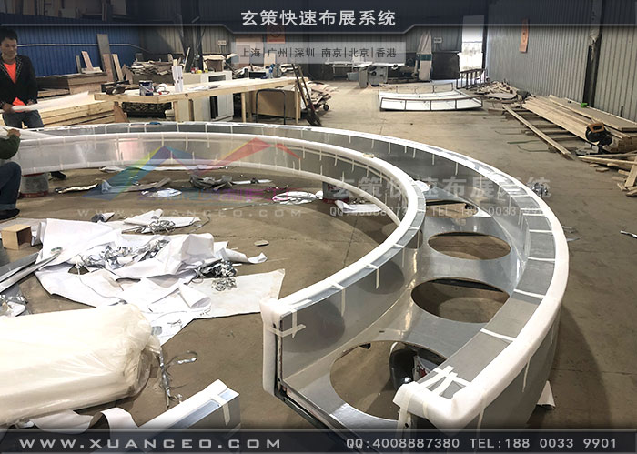 人本轴承展台造型 人本轴承展台造型