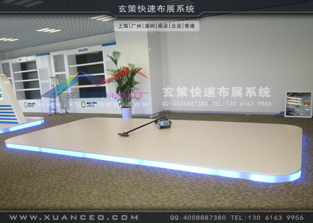 飞利浦展厅装修(690㎡)