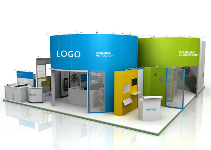模块环保展台：XC-MK-115