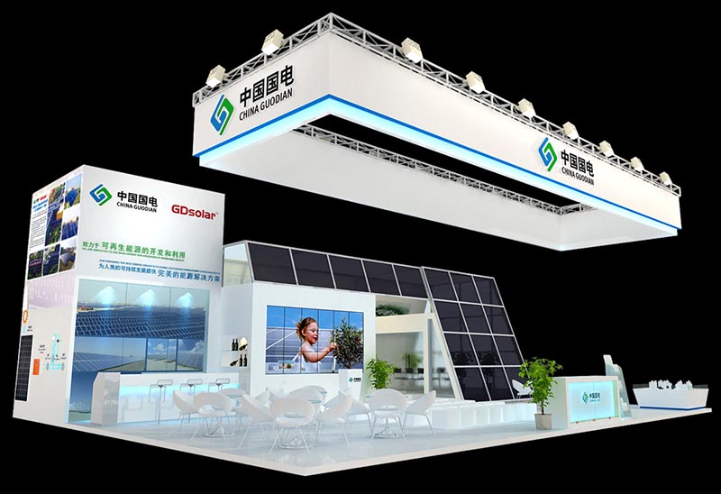 光伏展-中国国电光伏草莓污污视频(180㎡)