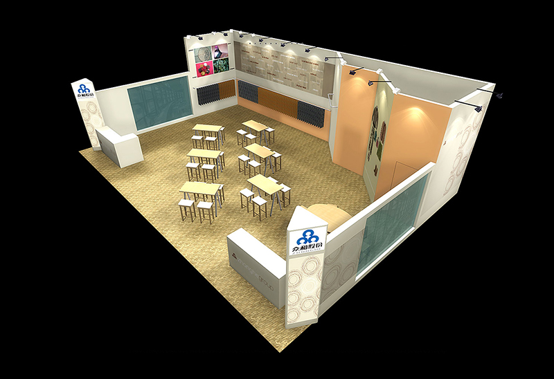 纺织面料展-众合草莓污污视频(135㎡)