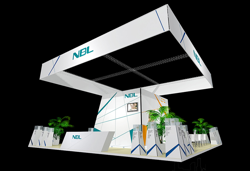 育婴展-NBL纽贝乐展台搭展(144㎡)