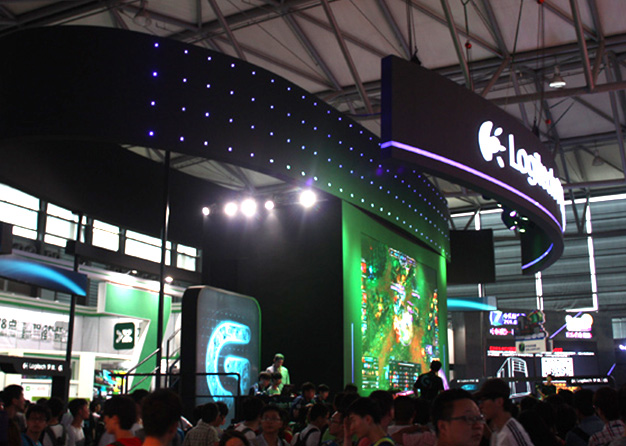 Chinajoy游戏展-罗技草莓污污视频(274㎡)